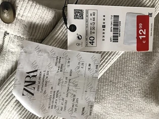 Solden! Broek bij zara voor €12,99 normaal €4...