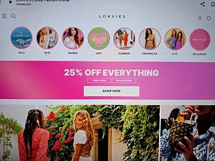 loavies.com 25% korting op alles