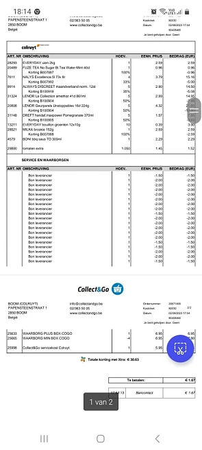 Collect and go Dreft maxpower handafwas, alw...