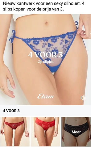 etam.be Nieuw kantwerk voor een sexy silhoue...