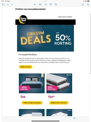 Beter Bed bestaat 40 jaar en dat betekent: De...