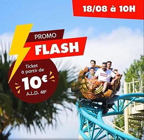 🎡🎢 Ce matin, tickets Walibi à partir de 10€...