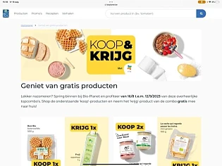 Spring binnen bij Bio-Planet en profiteer van...