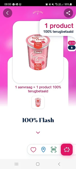 Shopmium 100% flash oing kefir drink. Vraag e...