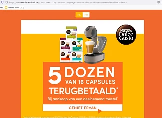 NESCAFÉ Dolce Gusto 5 dozen van 16 capsules t...