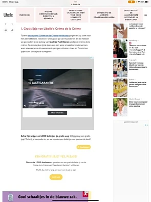 zondag 3 september - De eerste 1.000 deelneme...