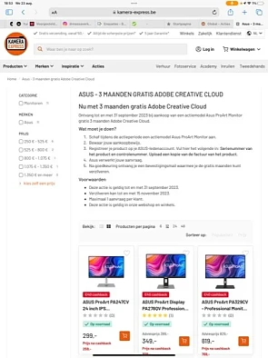 3 maanden gratis Adobe Creative Cloud Ontvang...