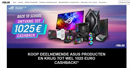 ASUS Koop deelnemende ASUS producten en krijg...