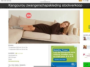 Kangourou zwangerschapskleding stockverkoop I...