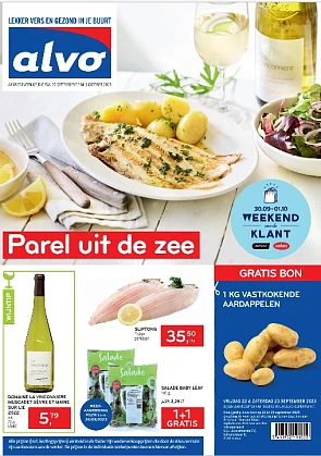Bij Alvo krijg je op 22/09 en 23/09 bij aanko...