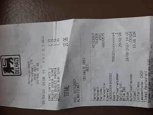 Delhaize emmi cafe latte espresso, lays bugg...