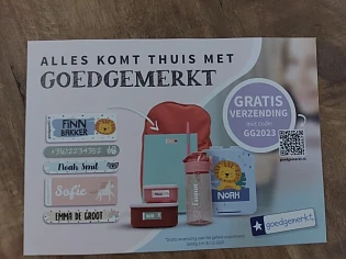 Gratis verzending bij GoedGemerkt met de code...