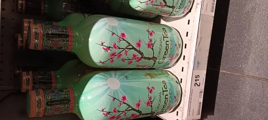 Momemteel staat de Arizona green tea with hon...