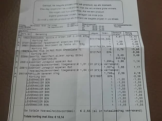 Colruyt Marcassou hoeveelheidskorting + coup...