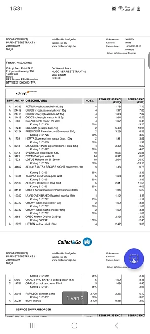 Collect and go Lipton thee -25% hoeveelheids...