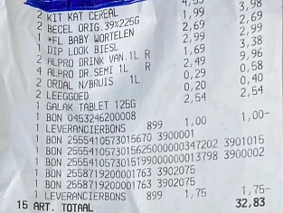 Carrefour 2x kit kat ontbijtgranen 1+1 grati...