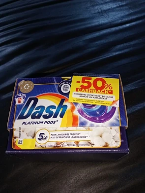 Dash platinum pods 10stuks normale prijs 9,99...