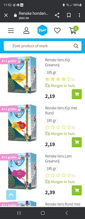 Mijn woefkes weer verwend 🥰 Bij plein heb je...