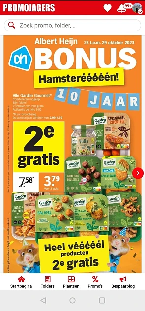Het is terug Hamsterééééén bij Albert Heijn...
