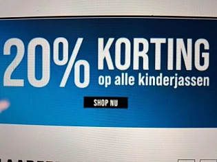 bristolshop.be -20% op alle kinderjassen