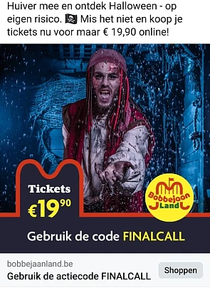 bobbejaanland.be huiver mee en ontdek Hallowe...