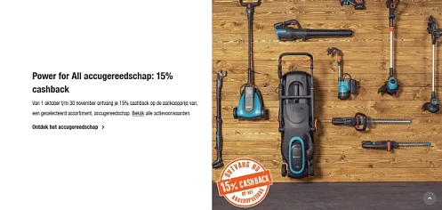 Gardena Power for All accugereedschap Ontvan...