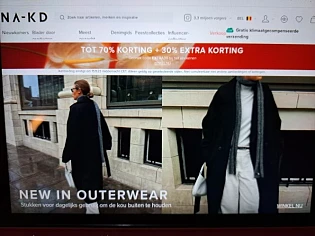 na-kd.com tot 70% korting + 30% extra korting...