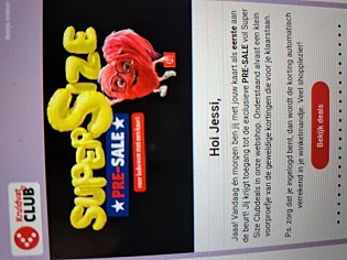 kruidvat.be super size pre-sale voor iedereen...