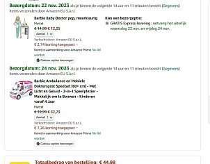 Mooie Barbie deal bij amazon be # Barbie Ambu...