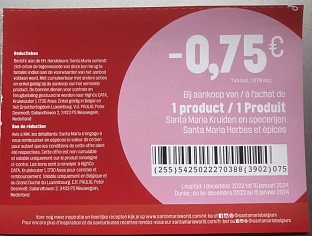 Bonnetjes in ad delhaize lede -0,75€ bij aaa...