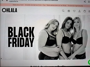 lingerie-ohlala.be black friday deals 50% kor...