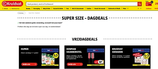 Dagdeals bij Kruidvat Colruyt heeft zijn prij...