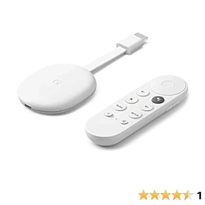 coogle chromecast 4k 42,99 nu via amazon be e...