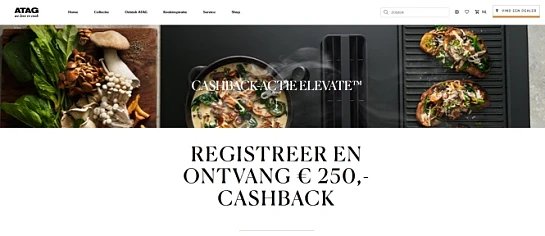 ATAG Bij aankoop van een Elevate™ inductieko...