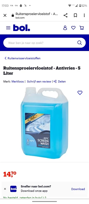 Image of ruitensproeiervloeistof
