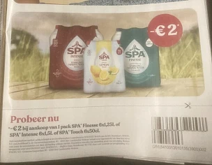 Libelle deze week Bonnetje voor spa -2€ Gel...