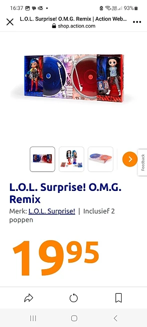 L.O.L. suprise O.M.G. remix. Nu in de action...