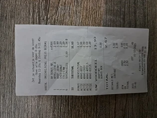 Albert Heijn 1+1 gratis noodles daardoor kort...