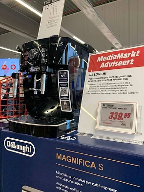 Volautomatische espressomachine van Delonghi...