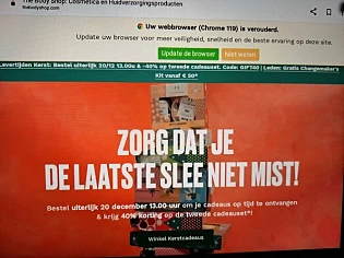 thebodyshop.com bestel uiterlijk 20 december...