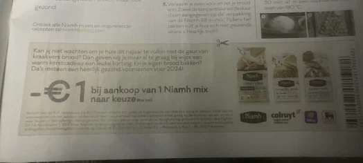 Coupon in Libelle deze week -1€ bij aankoop...
