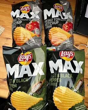 J'aurais dû acheter plus de paquets Lay's MAX...