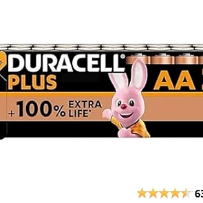 Duracell alkaline batterijen AA Plus, 1,5 V,...