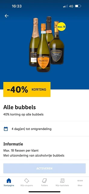 Alle Bubbels aan -40 procent bij lidl met de...