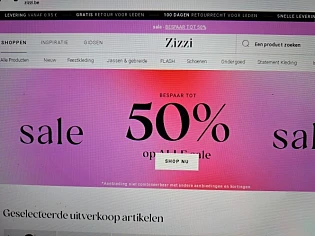 zizzi.be bespaar tot 50% op alle sale