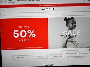 nameit.com sale tot wel 50% korting op een se...