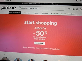 pimkie.be tot -50% op een selectie vanaf 2 st...