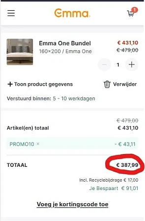 Ook solden op matrassen! Het moment om een ni...