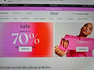 zizzi.be bespaar tot wel -70% op alle sale