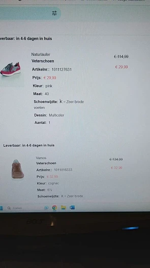 Grote solden online bij klingel van deze prij...